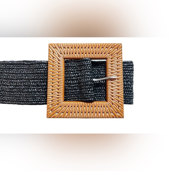 WHIPPY 3 Pack Straw Woven Elastic Stretch Waist Belt Fashion Boho Dress Braide - Picture 4 of 8